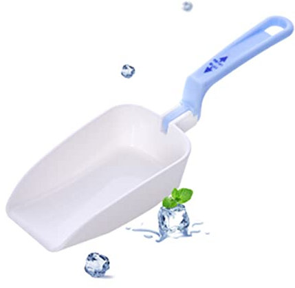 ChengBeautiful Paletta di Ghiaccio Pala da Cucina in plastica Pieghevole Cucina da Cucina (Colore : Blu, Size : One Size)