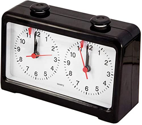 Jojomino Schachuhr-, Modische Mechanische Schachuhr, Professionelle Turnier-Analog-Schachuhr- für das Spiel PQ9905