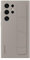 Samsung Galaxy S24 Ultra Standing Grip Phone Case, Protective Silicone Cover with Hand Strap, Kickstand, Durable Design, Soft Touch, US Version, EF-GS928CUEGUS, Taupe