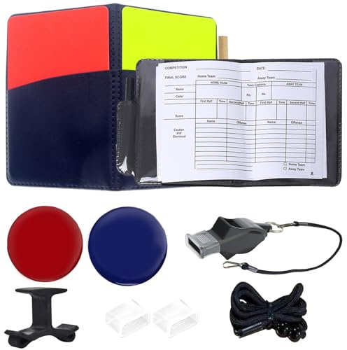 SZSMW Football Accessoire - Equipement Foot - Arbitre Football - Convient Aux CompéTitions Sportives Scolaires, à L'EntraîNement Sportif des Enfants, aux Arbitres, aux EntraîNeurs