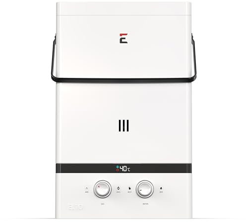 Eccotemp Luxé 10 LPM Scaldabagno istantaneo portatile per esterni, 30 mbar