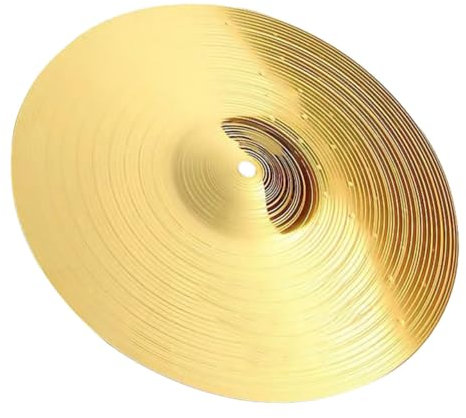 SHOWERORO Crash-becken Für Schlagzeugsets Metallbecken Für Schlagzeug Becken Für Schlagzeug Splash-becken Für Musikinstrumente Schlagzeugbecken Für Schlagzeugsets