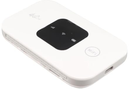Pissente Router Portatile 4G con Batteria Integrata, per SIM Europa