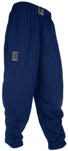 Herren Bodybuilding Hose AM Royalblau – Weite Gym Sporthose & Pumperhose | Bequeme Trainingshose für das Kraftsport-Studio, weiter Oversize-Schnitt für Herren