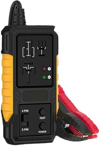 Automotive Relay Tester, Car Diagnostic Tool, 12V High Precision Circuit Tester, 6.69x2.68x1.1 Inches, for Quick Battery Testing, Electrical System Checks, Fuse Diagnostics