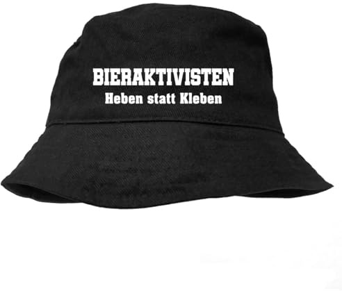 Spaß Kostet Anglerhut Sonnenhut Bieraktivisten Heben statt KLEBEN Männertag Malle Kirmes Größe S - XL