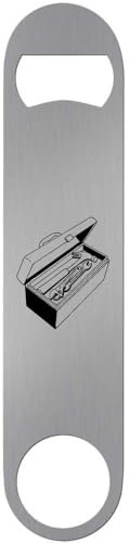 'Toolbox with Hammer and Spanner' Bar Blade Bottle Opener (BR00021197)