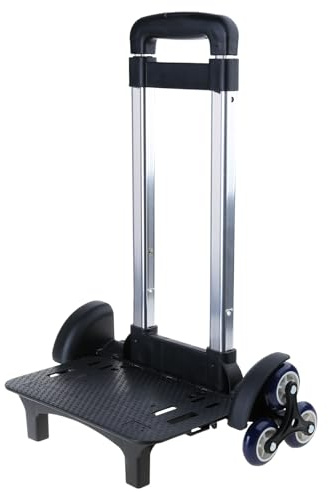 Carrito de mano plegable equipaje para estudiantes, carrito de mano, mochila escolar, carro, plegable, carrito de aluminio, mochila escolar