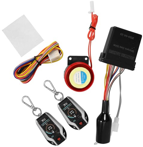SHERCHPRY Kit Antifurto Moto Avviamento Remoto 12v, Dispositivo Antifurto Auto-bloccante Con Sblocco Automatico, Compatibile Diverse Marche, Per Sicurezza Veicoli Motociclistici