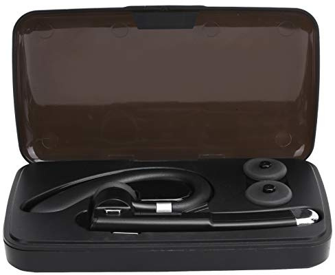 SIXRUN Écouteur sans Fil YYK-520, Casque Professionnel ABS V5.0 avec étui de Chargement, Autonomie de 5 Heures, Conception Ergonomique Ultra Légère pour Les Appels Mains Libres en Voyage au Bureau