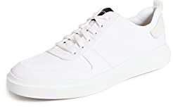 Cole Haan mens Grandpro Rally Canvas Court Sneaker, Optic White Canvas, 10 US