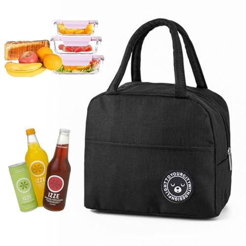 Mecctuck Kühltasche 6L, Lunchtasche Faltbar, Isoliertasche, Mini Lunchbag | Picknicktasche und Thermotasche, Große Kapazität für Reisen Picknick Wandern Grillen, praktische Lunch Tasche für Unterwegs