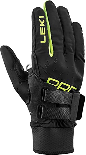 LEKI PRC Shark Handschuhe, Schwarz, EU 6,5