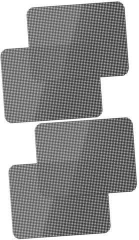 BUGUUYO Lot De 2 Paires De Bandes Solaires pour Pare-Brise De Voiture Fourgonnette Film Autocollant UV