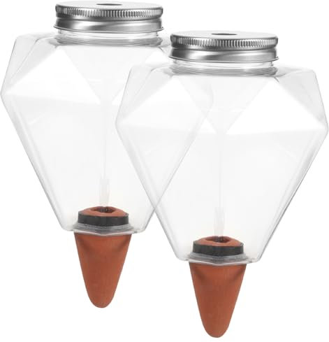 DECOMELODY 2stücke Bewässerungsvorrichtung Für Pflanzen Automatische Selbstbewässerung Gartenbewässerung Mit Wasserwerkzeugen Bewässerungsspikes Für Topfpflanzen Einfache Anwendung Ohne Konde