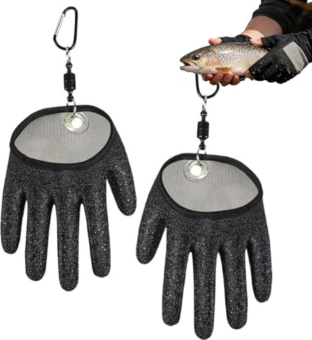 Gants de poisson pour la manipulation | Moufles d'extérieur résistantes aux perforations et aux coupures – Gants de protection de cuisine avec crochets, pour couper les mandolines, couper la viande