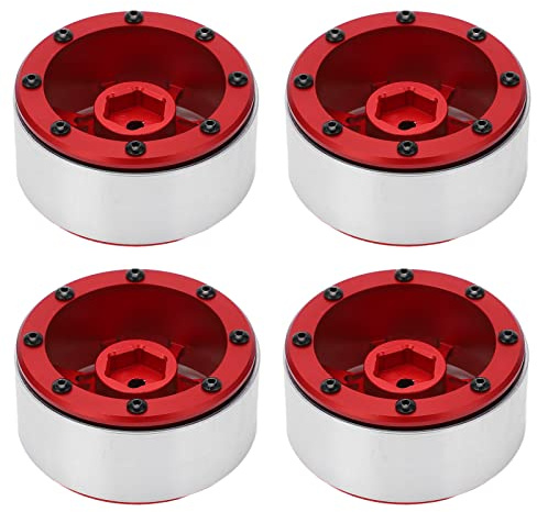 CUOFYUNL 4pcs RC Wheel Rims Aluminum Alloy 1/10 RC Car Wheel Hub for D90 for TRX4 for SCX10