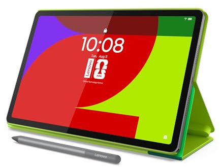 Lenovo Idea Tab Tablet FIFA Special Edition Display 11 2.5K (2560x1600) 90Hz, Mediatek Dimenity 6300, RAM 8GB, Memoria 256GB, WiFi 5, Android 15, Tab Pen inclusa + Folio Case (Custodia Mondiali)