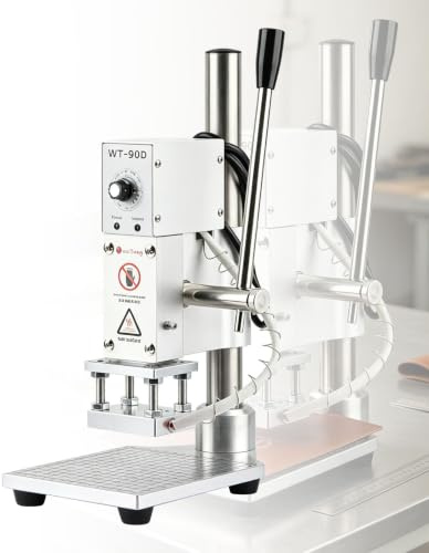 Máquina de Estampación Caliente Grabación en Relieve Ajustable 0-16 Cm