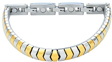Bicolor Premium Design Energy Flex Bracelet Energie Magnetarmband Energetix 4you 440 flexibel Designed by Magnetix L XL L/XL