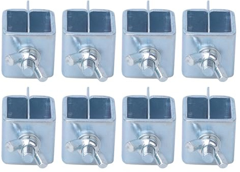 8-Pack Adjustable Welding Clamps for Car Window Frame & Door Panel Repair, Heavy Duty Metal Butt Clamping Tools with Precision Positioning