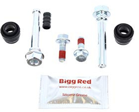 Bigg Red - Front Brake caliper Slider Pin Kit - Compatible with Shogun Pinin, MX-5 NC, MX-5, RX-8, Rav 4, Grand Vitara