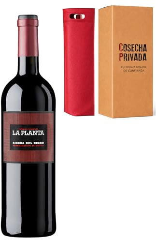 La Planta - Arzuaga - Envío Gratis 24 H - Vino Tinto Ribera del Duero -Vino Regalo - Cosecha Privada (1 x Botella 75 cl, Roble - La Planta)