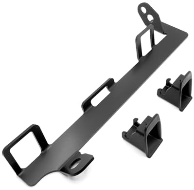 Mulcort Support de siège de voiture Kit d'ancrage de siège de voiture pour connecteur de ceinture ISOFIX Remplacement pour Peugeot 307