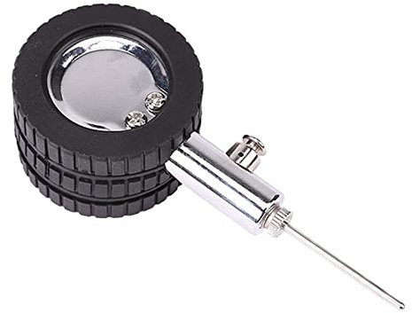 Medidor de presión de bola preciso, herramienta portátil de medición de presión de aire, herramienta barómetro para baloncesto, fútbol, barómetro, herramienta mini universal