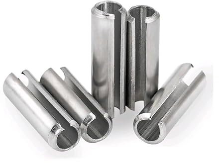 Dowel M1.5 M2M2.5 M3 M3.5 M4 To M10 304 Stainless Steel Positioning Spring Elastic Cylindrical Cotter Pin Dowel Tension Roll Pin(M4 (20pcs),16mm)