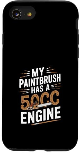 Coque pour iPhone SE (2020) / 7 / 8 Sculpture sur bois pour tronçonneuse