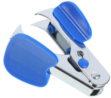 DIYEAH Heftklammerentferner Tacker Entferner Aus Kunststoff Und Edelstahl Kompakter Klammerzieher Für Büro Zuhause Und Schreibtisch Zum Schnellen Entfernen Von Heftklammern 5.60 X 3.20 X 2.70 cm