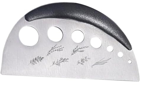 Hogvinnatil Leaf Stripper Tool, Kitchen Leaf Stripping Tool, Stainless Steel 2 in 1 Plant Stripper Tool, Plant Spikes Trimming Gadgets Garden Shears for Lawn Care