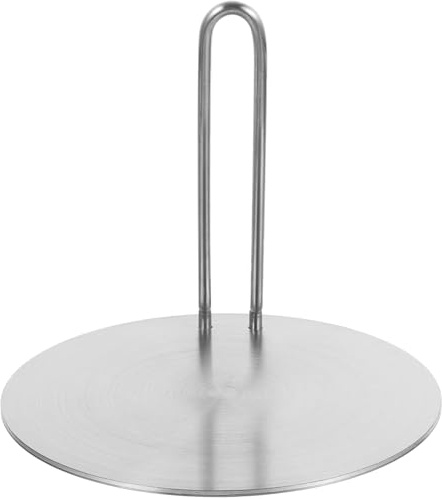 GALPADA Plaque de Cuisson à Induction Métallique avec Diffuseur de Chaleur Adaptateur pour Plaque à Induction et Cuisinière à Gaz