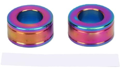RiToEasysports Washers, Brake Screw Washer Ti Alloy Impact Proof M6 Thread Disc Brake Caliper Spacer with Stable Alignment for XT Mountain Bike