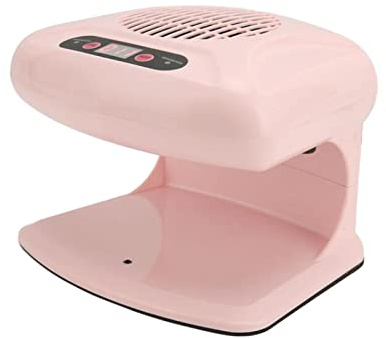 Generic Secador de Uñas Ventilador Automático para Manicura de Detección Fuerte Viento Incluido Ventilación Y Antideslizante Adecuado para Us, Rosado