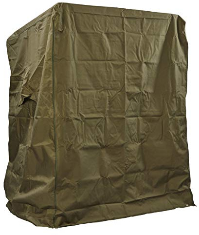 intergrill Webavita Strandkorb Schutzhülle Deluxe Grün | Universell 130 x 160 x 100cm | Abdeckplane Schutzhaube 600D Ripstop Polyester | UV- und wetterfest