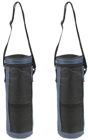 T TOOYFUL 2 Stücke 2L Flaschenkühltasche Picknick Festival Outdoor Getränke Wein Champagner Träger