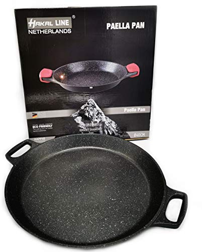 Hakal Line Paella Pfanne 36 cm Aluminium mit Antihaftbeschichtung