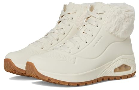 Skechers Damen UNO Rugged Fall Air Winter Boots, Beige, 37 EU