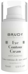 BRUDY COSMETICS - Contorno de Ojos con Ácido Hialurónico, Flavonoides, Centella Asiática, DHA. Crema Antiedad Antioxidante. Reduce Arrugas Ojeras Bolsas. Cosmética Natural, Vegana, Cruelty Free. 15ml | Flavonoides, Centella Asiática, DHA - Crema Antiedad Antioxidante - Reduce Arrugas, Ojeras y Bolsas