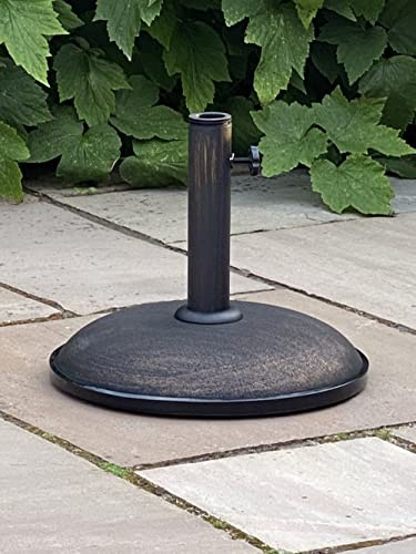 RW - Durable Parasol Base - Concrete 11kg (Black)