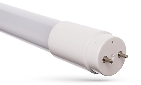 NCC-Licht LED Röhre 150cm 24W/860 G13 2500lm Tageslichtweiß 6000K | Ersetzt 58W/860 Leuchtstofflampe, aus bruchsicherem Kunststoff, mit Starter für KVG oder Direktanschluss an 230V
