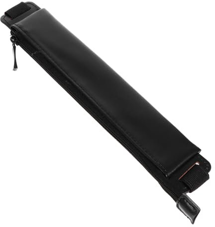Lurrose 1 PC Stylus Case Stylus for Touch Screen Case Pencil Cover Retractable Pencil Protector Grip Pen Digital Pen Tips Leather Black