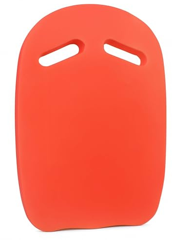 ADEPTNA Swimming Kickboard for Kids and Adults EVA Foam Swim Training Aid with Double Handles Lightweight, Anti-Slip, Buoyant Kick Float for Beginners Swim Kick Board (RED)