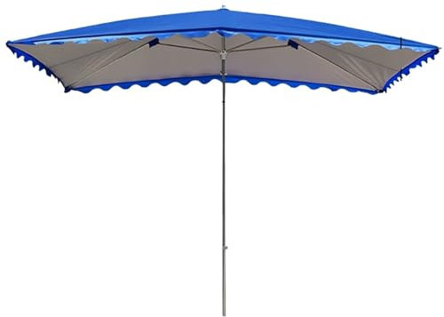 Garden parasols Outdoor Parasol Garden Market Umbrelle Patio Umbrella Outdoor Table Umbrella for Lawn Without Base Patio Garden Umbrella(Blue-2 * 2m) Outdoor parasols