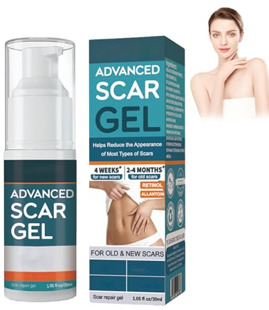 Wonsters Gel al silicone per cicatrici da 30 ml, gel crema per cicatrici, lenitiva per la cura della pelle cream（28）
