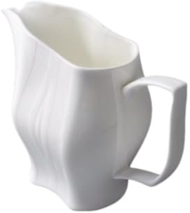 AMYSTY Pot A Lait Sauciere Tasse À Lait en Céramique, Pot À Lait, Hôtel, Restaurant, Casserole À Sauce, Saucière Saucier pour Vinaigrette