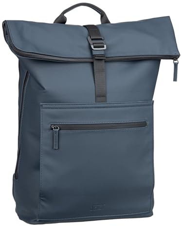 Jost Laptoprucksack Freizeitrucksack mit Laptopfach Halmstad Courier Backpack Navy dunkelblau