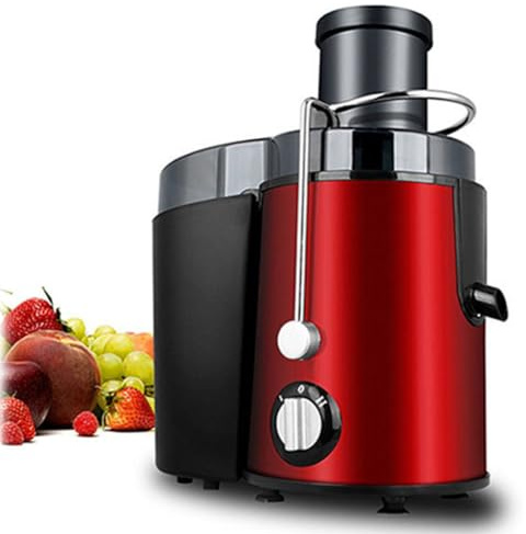 Extracteur de jus de canne à sucre, extracteur de jus à mastication en acier inoxydable, extracteur de jus professionnel lent, grande goulotte d'alimentation de 65 mm, extraction rapide de j